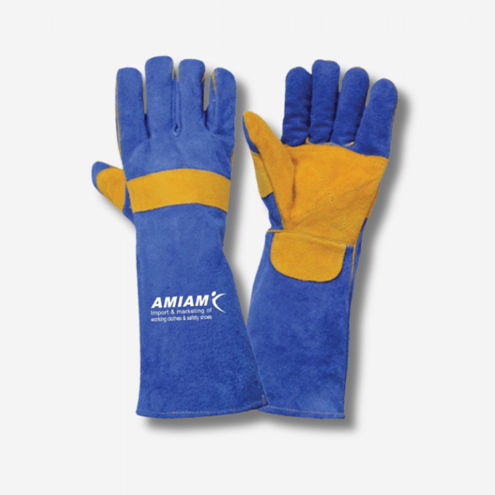 blue-welding-gloves-with-yellow-reinforcement