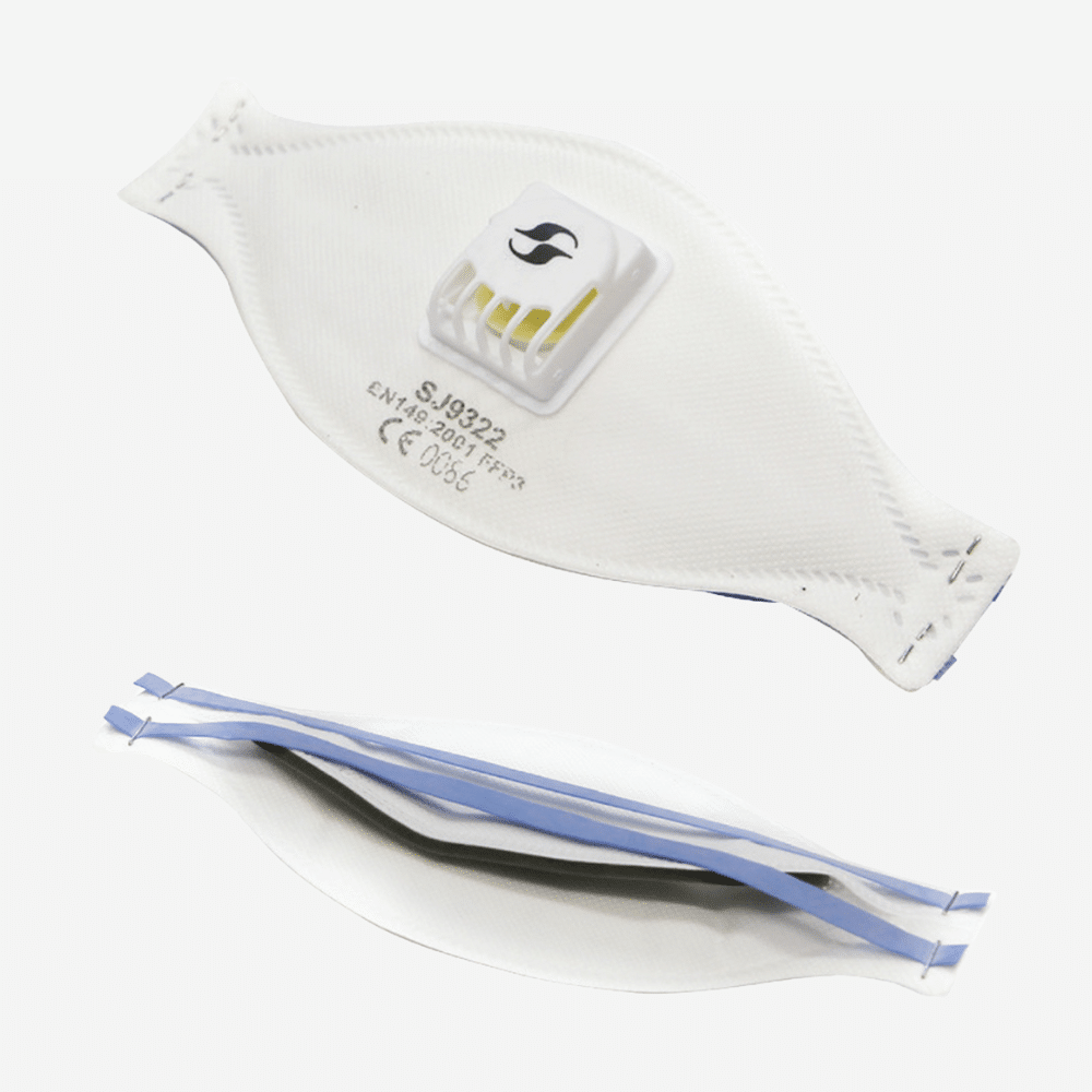white-foldable-ffp3-respirator-with-one-way-valve